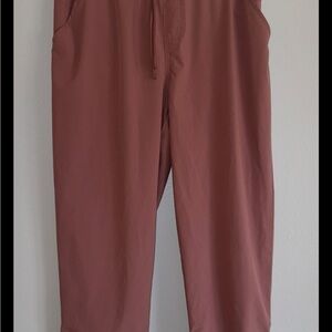 Eddie Bauer Women’s Pull-On/Drawstring Purple/Mauve Adjustable Leg Pants